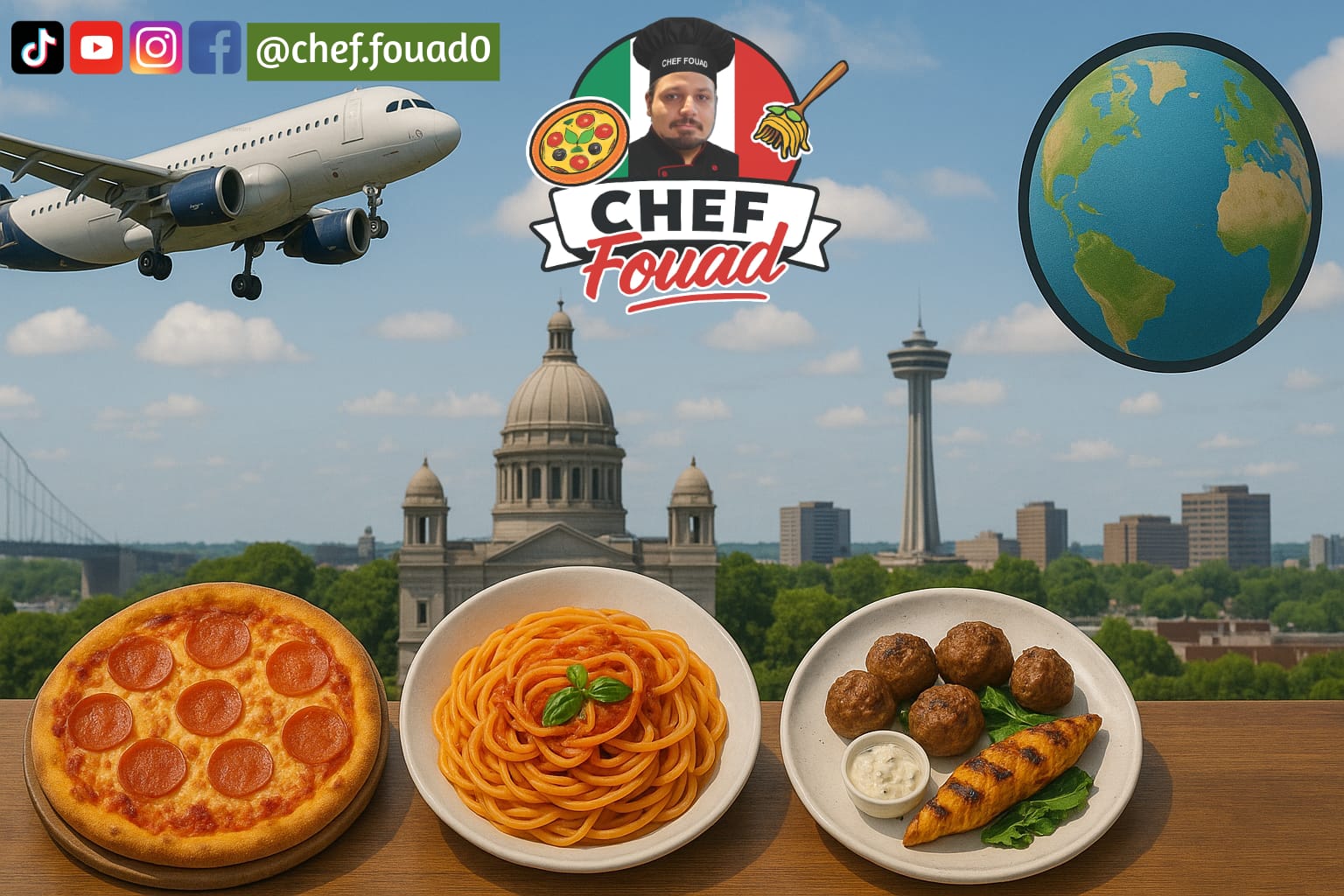 Chef Fouad beim Kochen – Food Fotografie